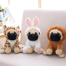 Load image into Gallery viewer, Pug Plush Toy Soft Cute Animal