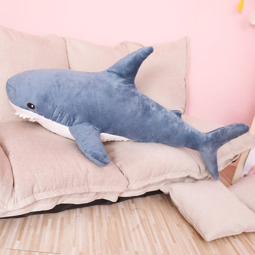 Big Size Funny Soft Bite Shark Plush Toy