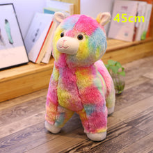 Load image into Gallery viewer, Rainbow Alpaca Plush Toy
