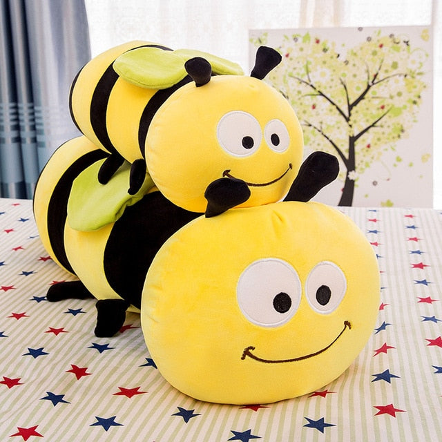 Bee Plush Toy Pillow